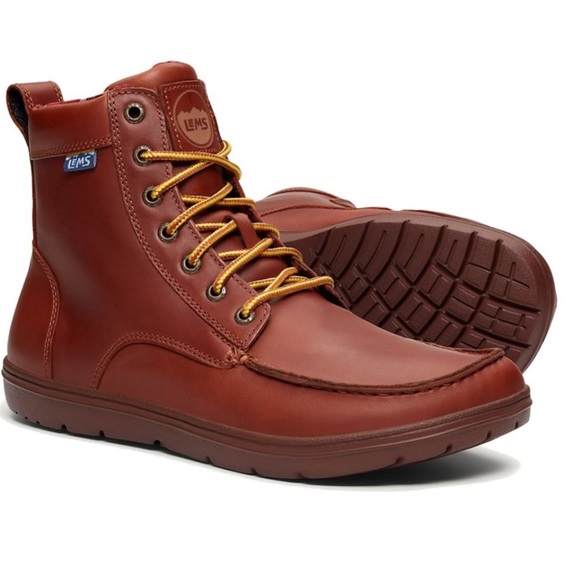 LEMS Other - LEMS BOULDER BOOT SZ 42 RUSSET UNISEX MINIMALIST OUTDOOR GORPCORE HIKING